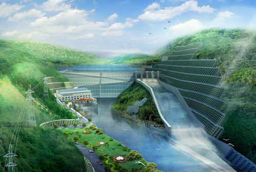 重庆老挝南塔河1号水电站项目